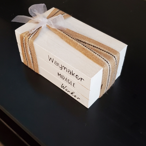 Faux Book Stack - Picture 3 of 6